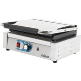Heavy Duty Panini Contact Grill Large Ribbed |  Mlp811 E