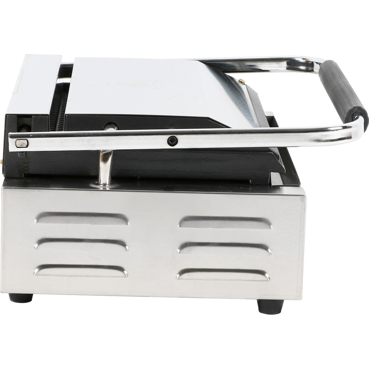 Heavy Duty Panini Contact Grill Large Ribbed |  Mlp811 E