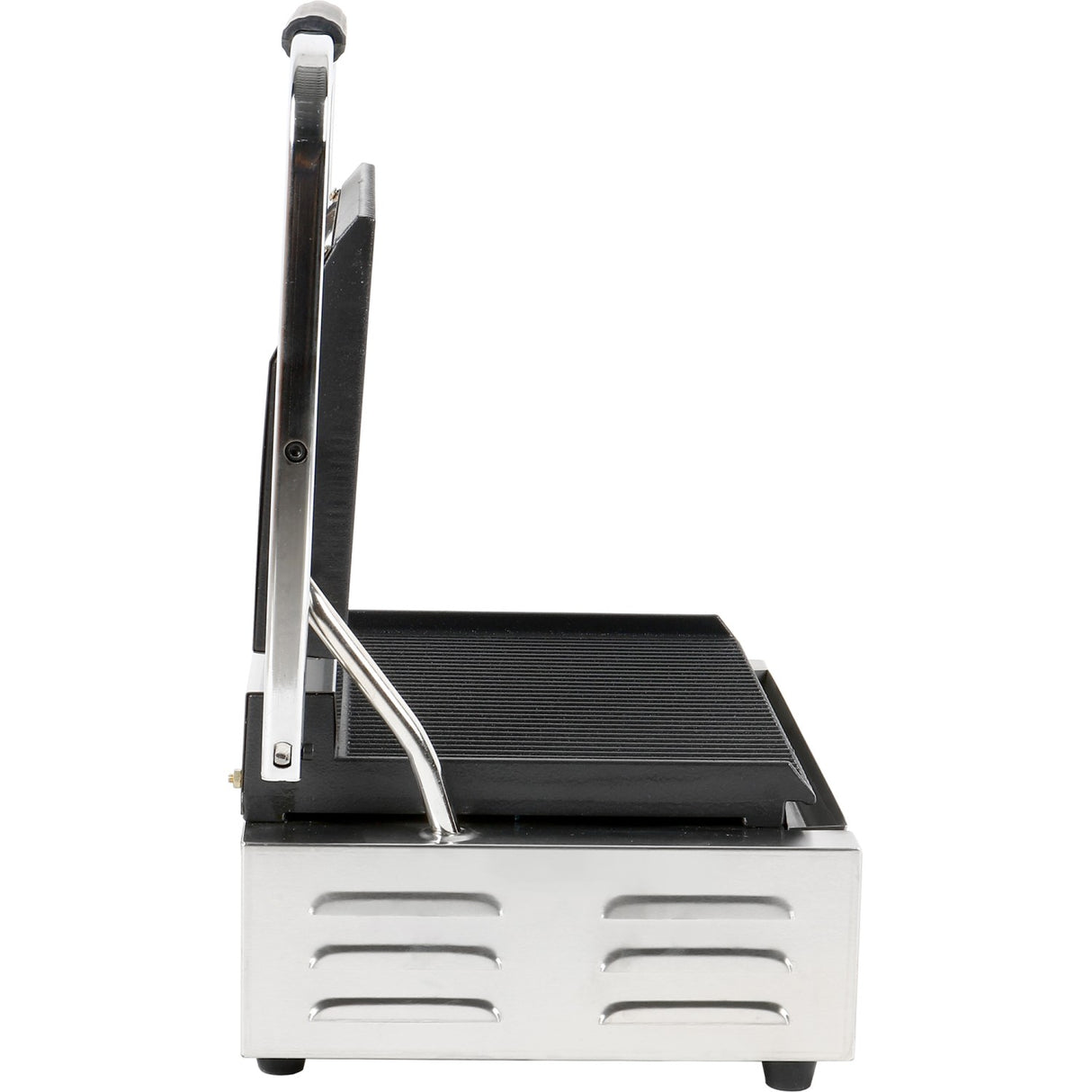 Heavy Duty Panini Contact Grill Large Ribbed |  Mlp811 E