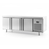 3 Door 800mm Depth Pass Thru Counter 590 L