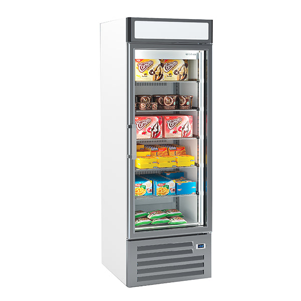 Single Glass Door Freezer Merchandiser 500 L