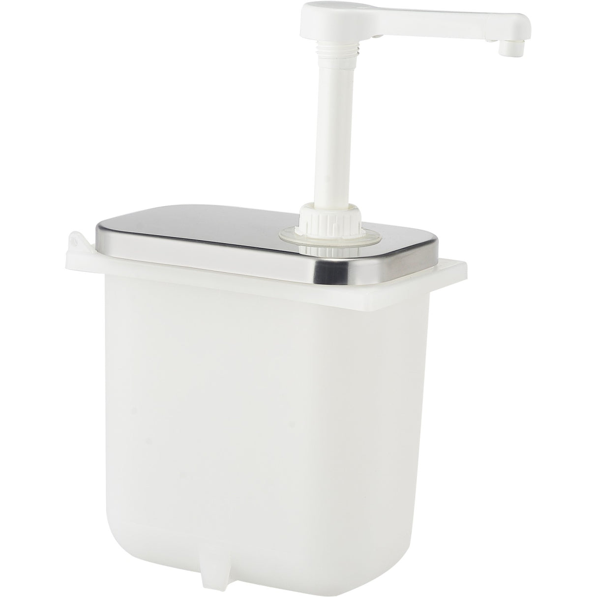 Commercial Condiment/Sauce Pump Dispenser 3x2 Litre Stainless Steel |  Nhp003