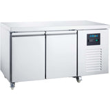 307 Ltr 2 Door Stainless Steel Refrigerated Prep Counter | Norcold838