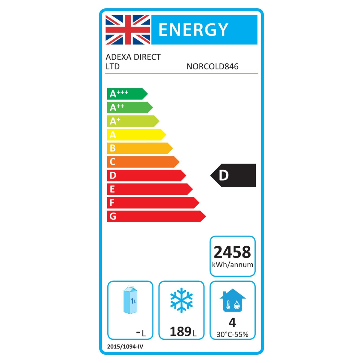 307 Ltr 2 Door Stainless Steel Freezer Prep Counter With Upstand | Norcold846