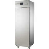 Commercial Upright Freezer 600 L Single Door Stainless Steel Cabinet 655x855x2090mm | Nord26