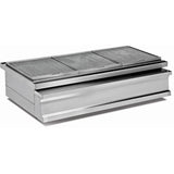 Professional Stainless Steel Charcoal Grill With Firebrick &Amp; Ash Drawer 1200x730x290mm |  Ock020 K