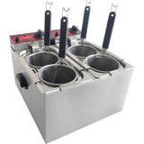 Commercial Pasta Boiler Electric 4 Baskets 3k W Table Top |  Pc2 G