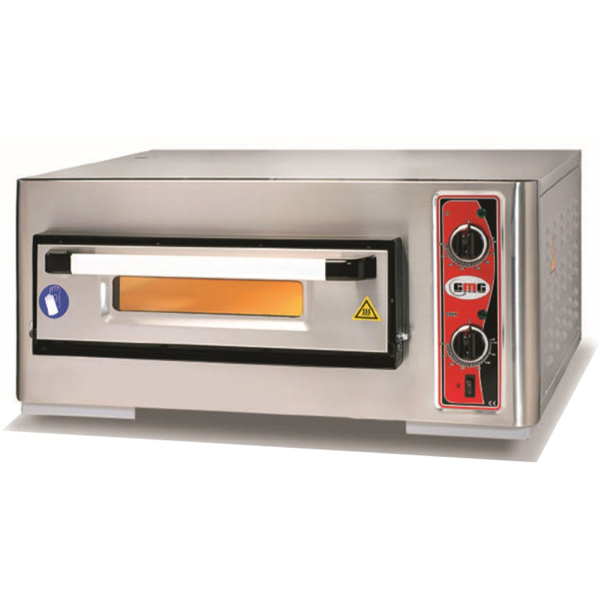 Electric Pizza Oven 1 chamber 700x700mm Capacity 4 pizzas at 13" 230V/1 phase |  PF7070E