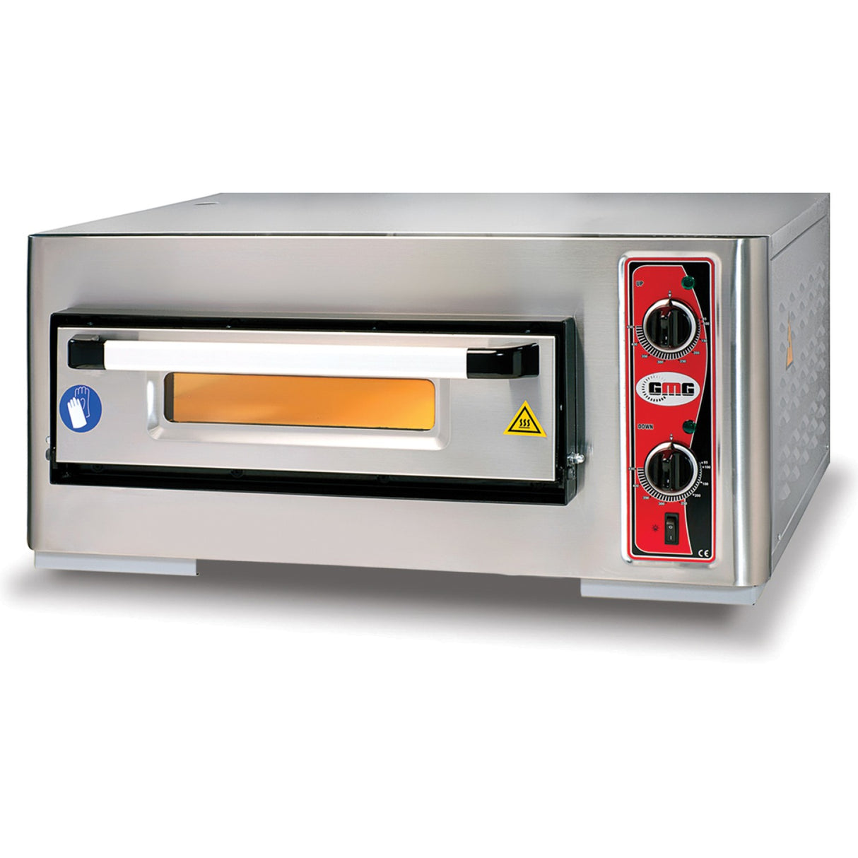 Electric Pizza Oven 1 Chamber 500x500mm Capacity 4 Pizzas At 10&Quot; 230 V/1 Phase |  Pf5050 E