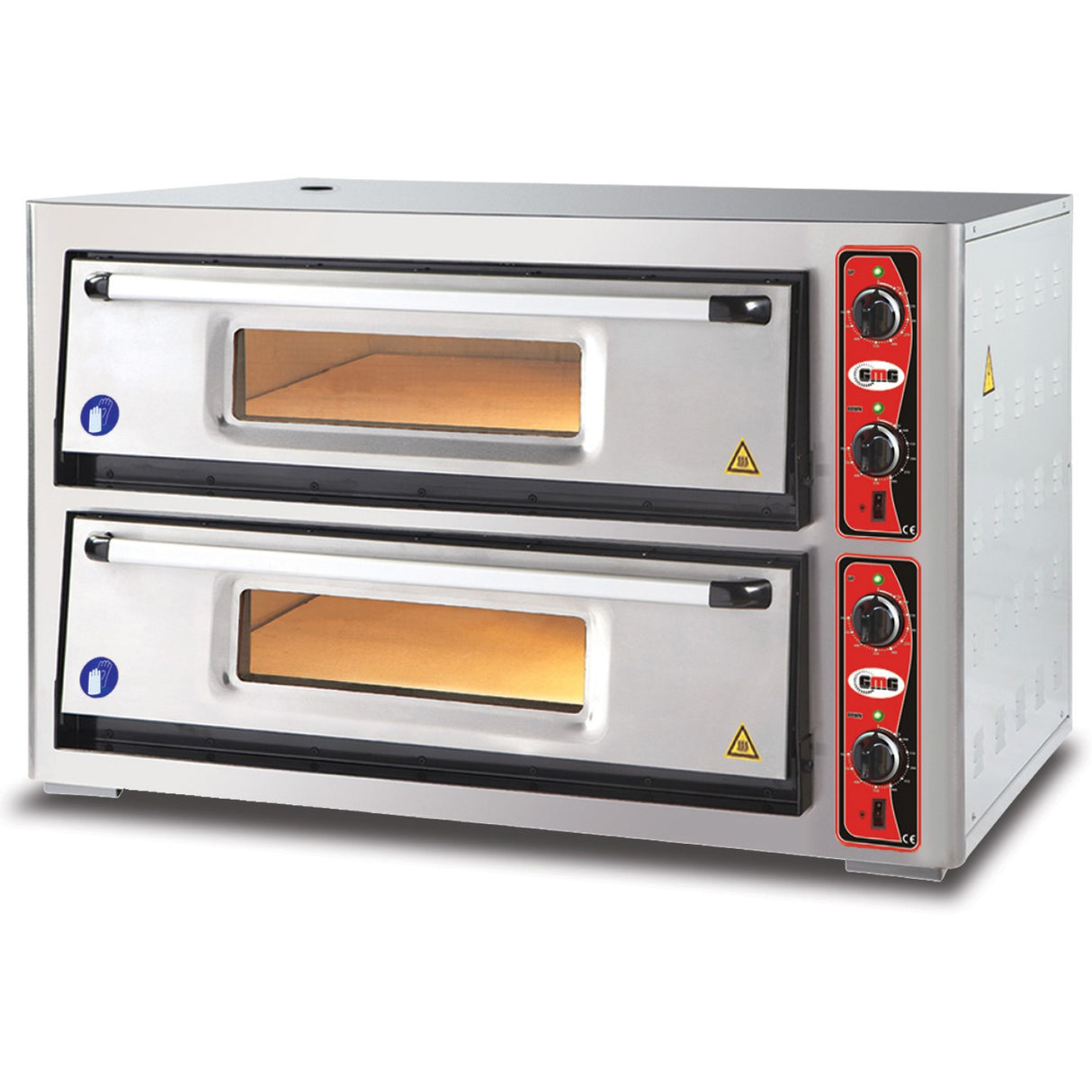 Electric Pizza Oven Premium 2 Chambers 920x920mm Capacity 9+9 Pizzas At 12&Quot; 230 V/1 Phase | Pf9292 De