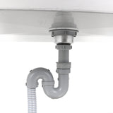 Commercial Pot Wash Sink Stainless Steel 1 Bowl Splashback 1800x600x900mm Square Legs |  Psa18060