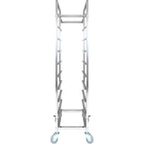 10 Tier Rack/Tray/Pan Trolley For Width 310 350mm Covered Sides Stainless Steel |  Pt10 P