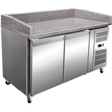 Pizza Counter 2 Doors Granite Top Depth 800mm |  Thpz2600 Tn