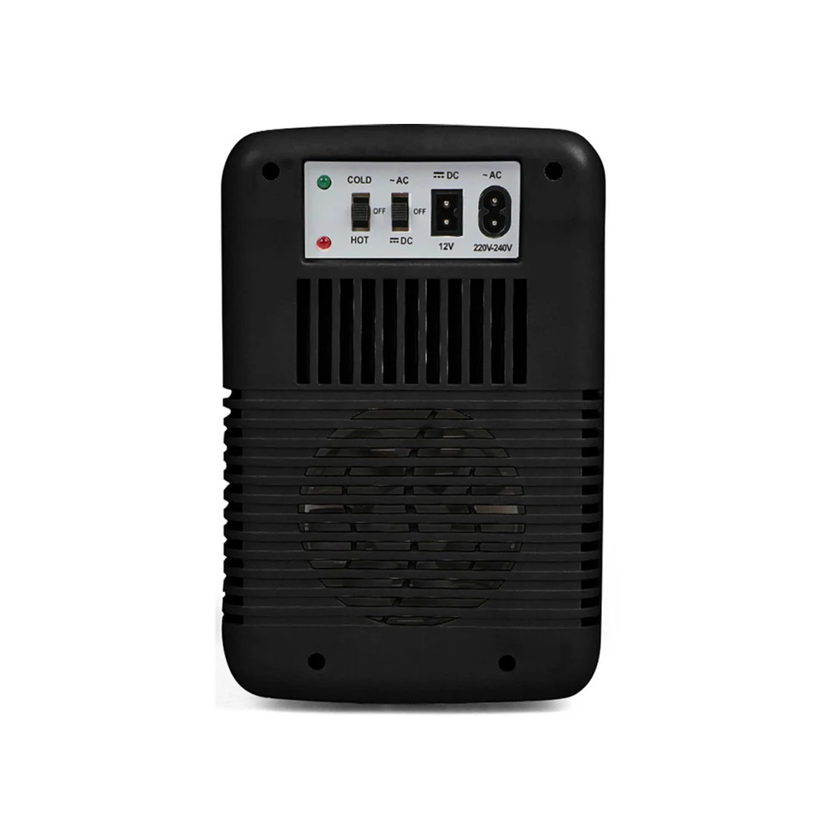 Portable Mini Drinks Fridge/Food Warmer 4 litres Black - B Grade