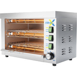 Commercial Quartz Salamander grill oven Double 360x245x295mm 3.25kW |  QTO360