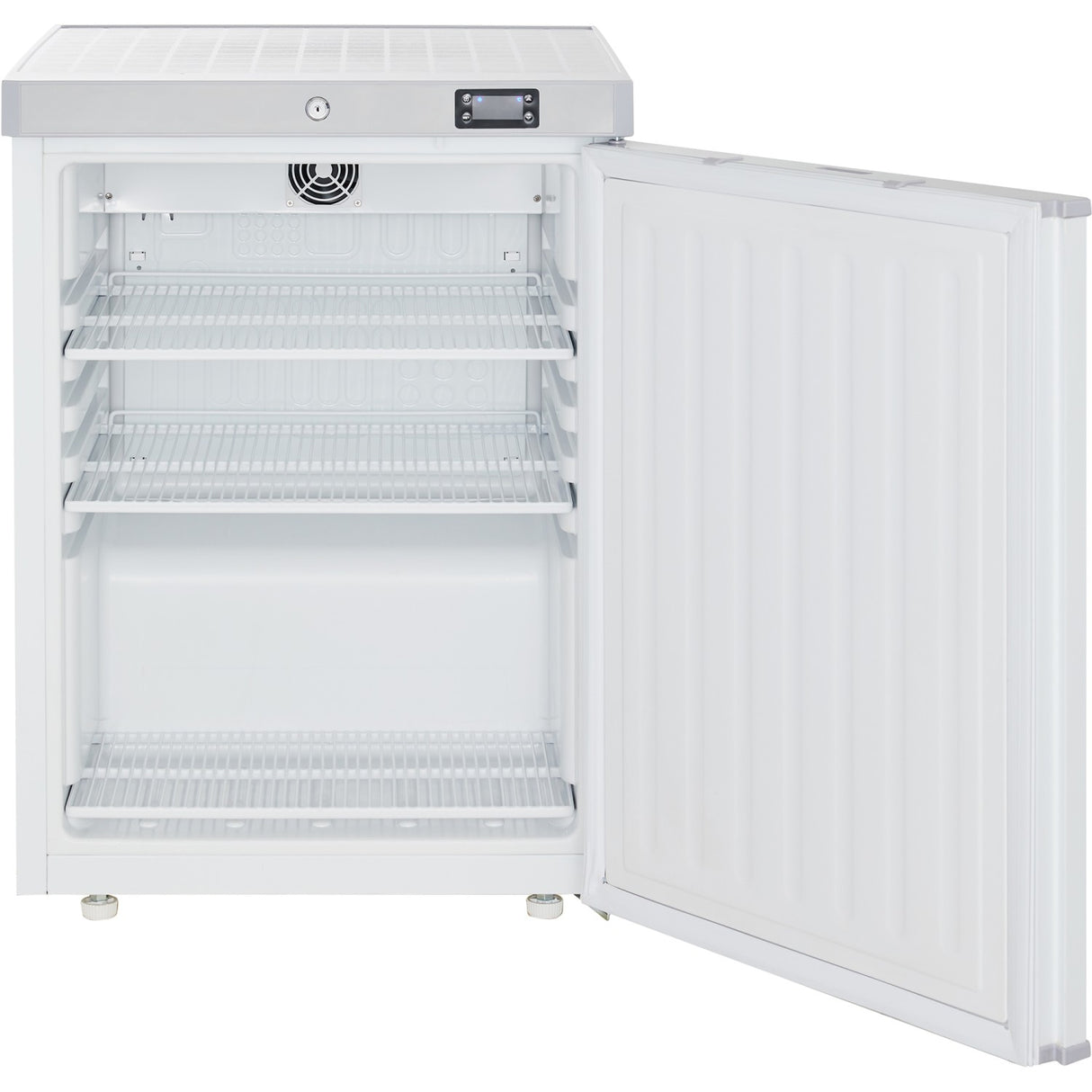 200lt Commercial Refrigerator Undercounter Single Door White |  Dwr200 W