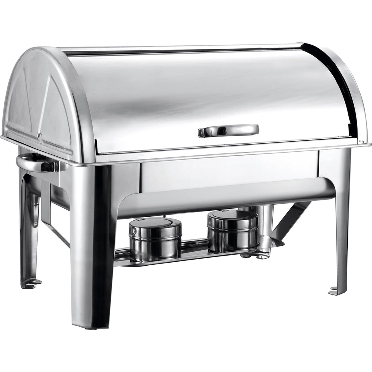 Roll top Chafer GN1/1 Stainless steel Mirror polish 9 litres |  R23301