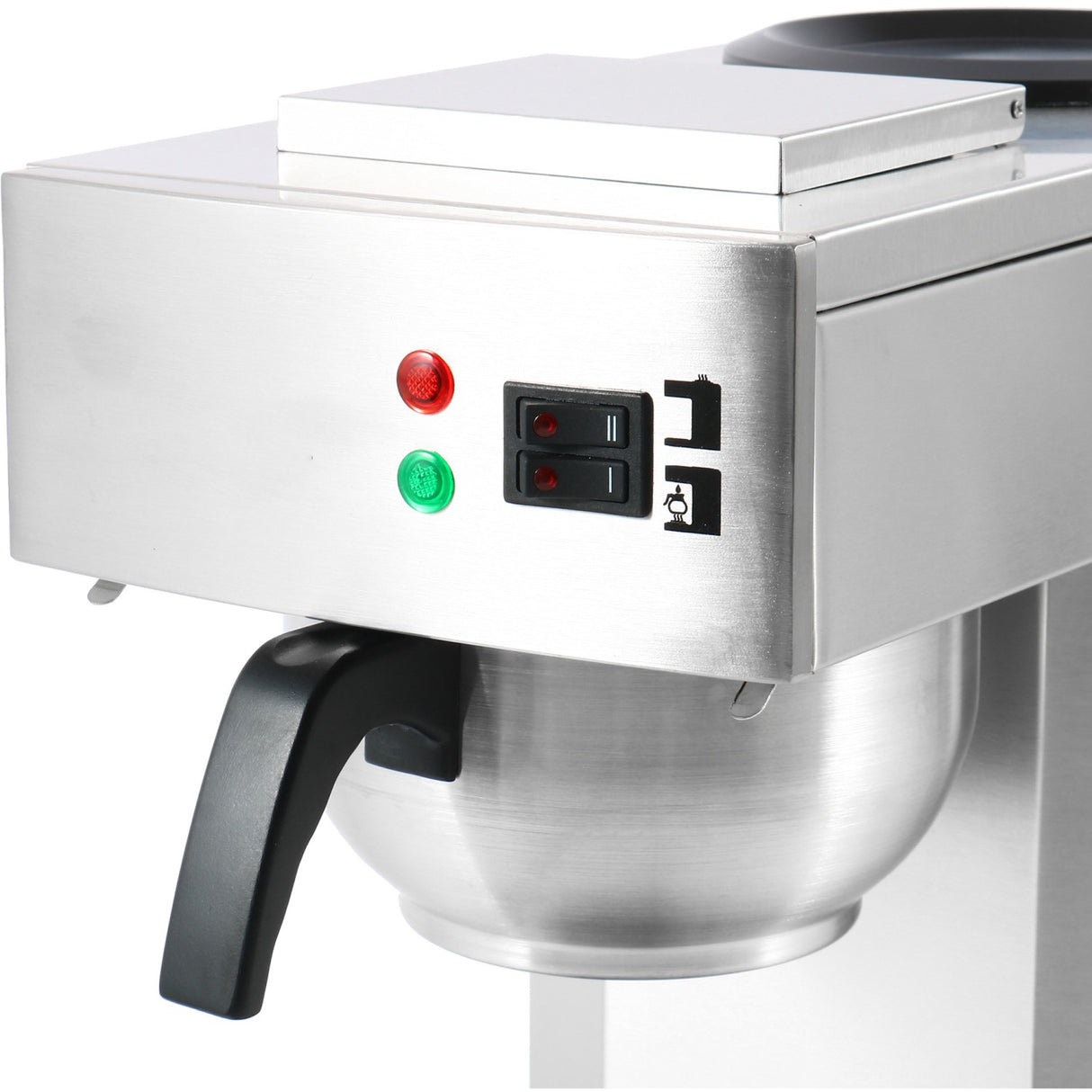 Commercial Filter Coffee Maker Manual Fill 2 Glass Jugs 2 Hotplates |  Rb386