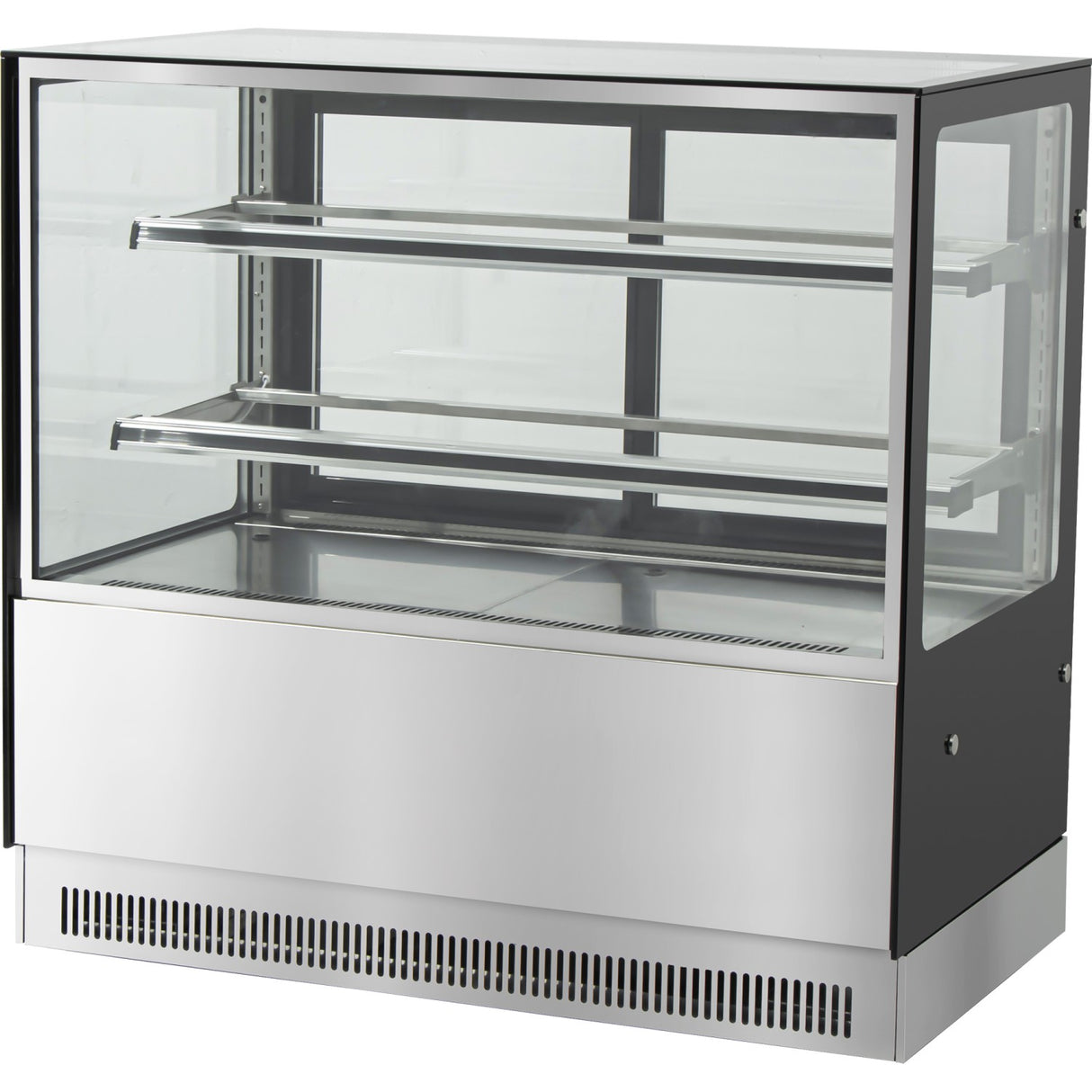 Cake Counter 1800x730x1200mm 2 Shelves Mirror Front Led |  Gn1800 Rf2