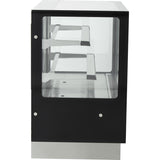 Cake Counter 1000x700x1200mm 2 Shelves Mirror Front Led |  Gn1000 Rf2