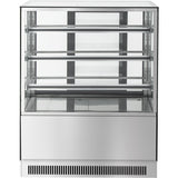 Cake Counter 1500x730x1300mm 3 Shelves Stainless Steel Base Led |  Gn1500 Rf3