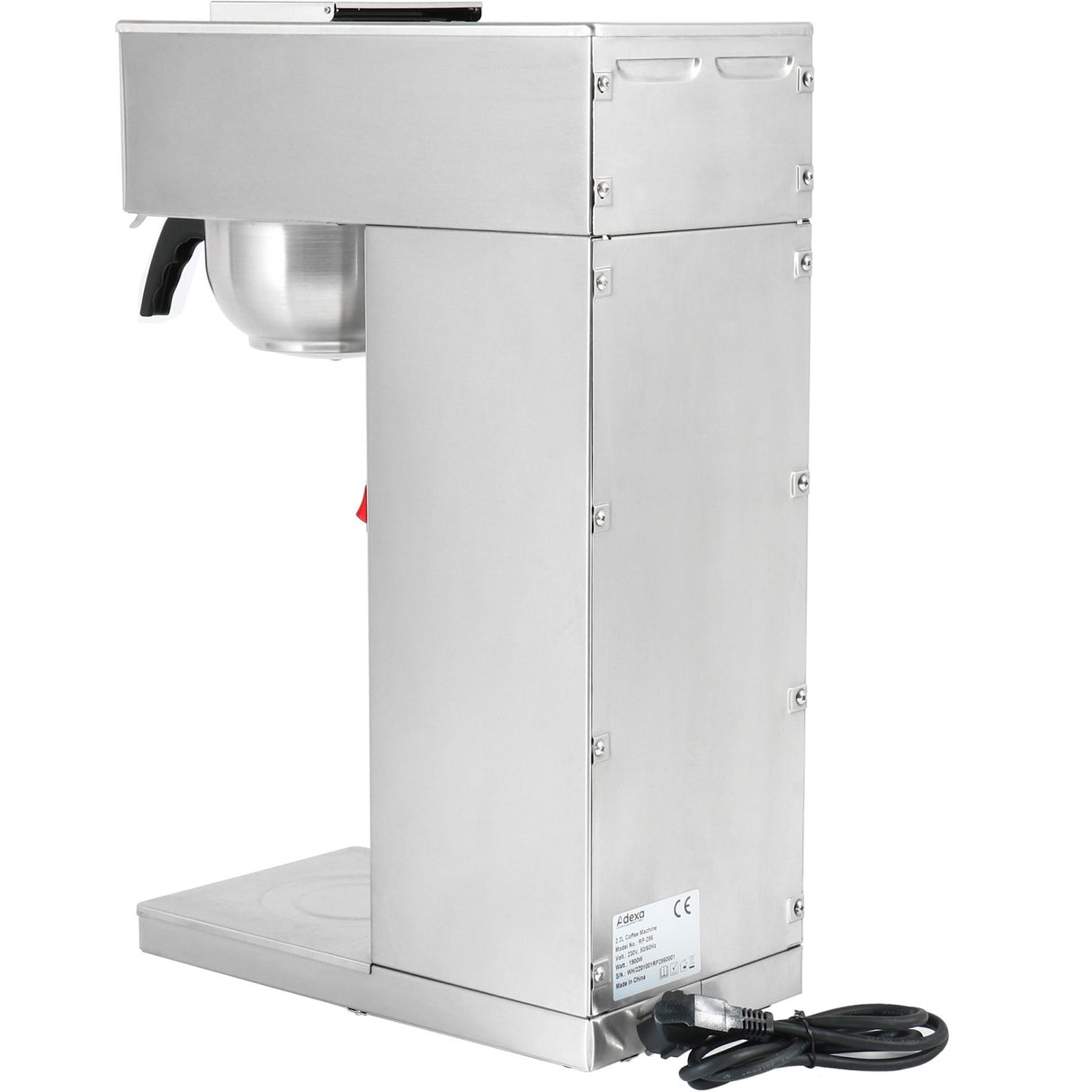 Commercial Filter Coffee Machine Manual Fill 2.2 Litre Airpot |  Rp286
