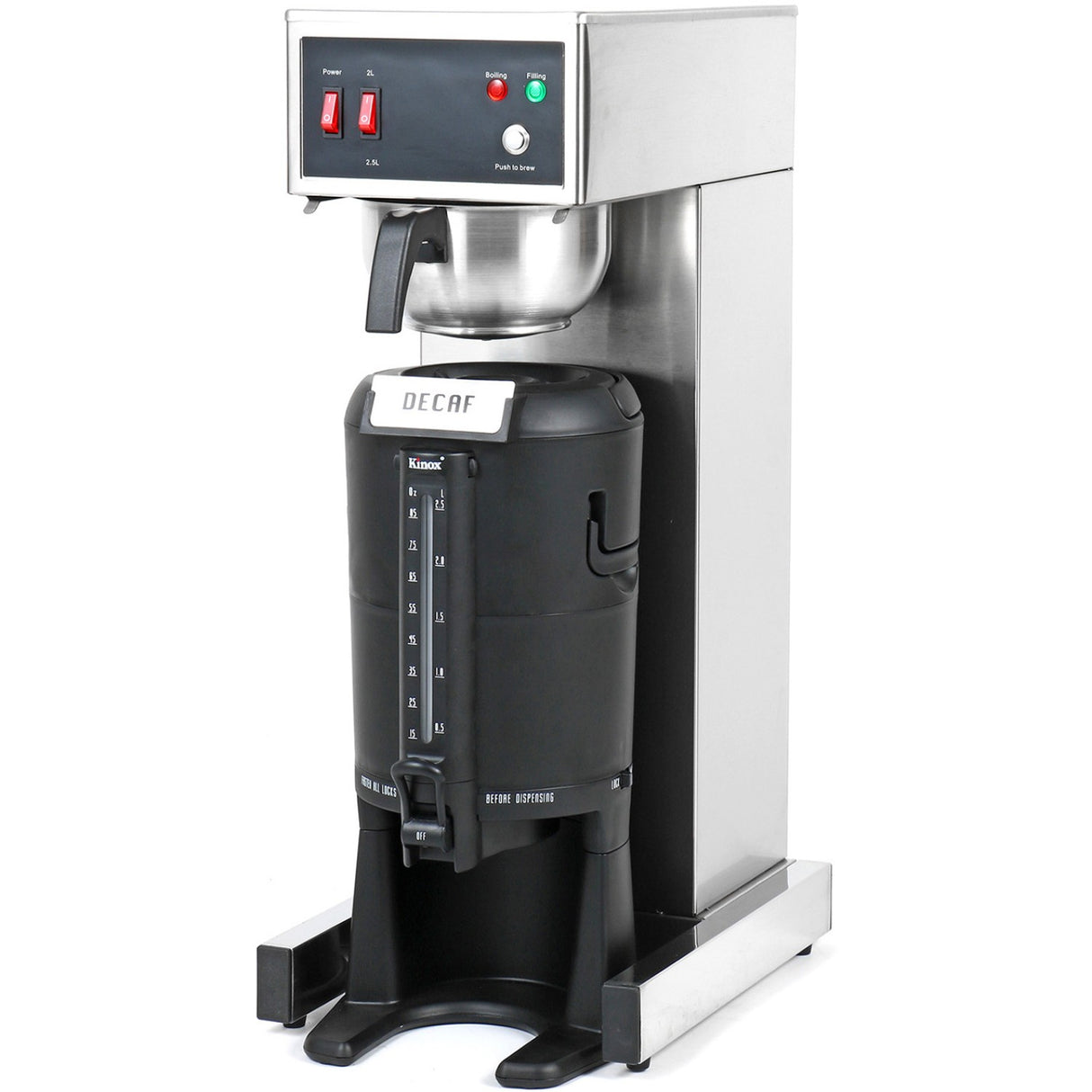 Commercial Filter Coffee Machine Auto Fill 2.5 Litre Airpot |  Rp286 Bv