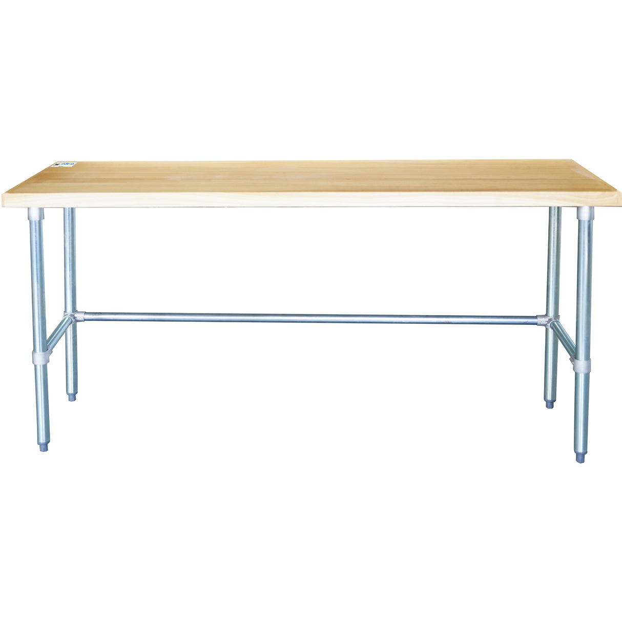 Bakery Work Table Wood Top 1500x600x900mm | Rwtg600 X1500
