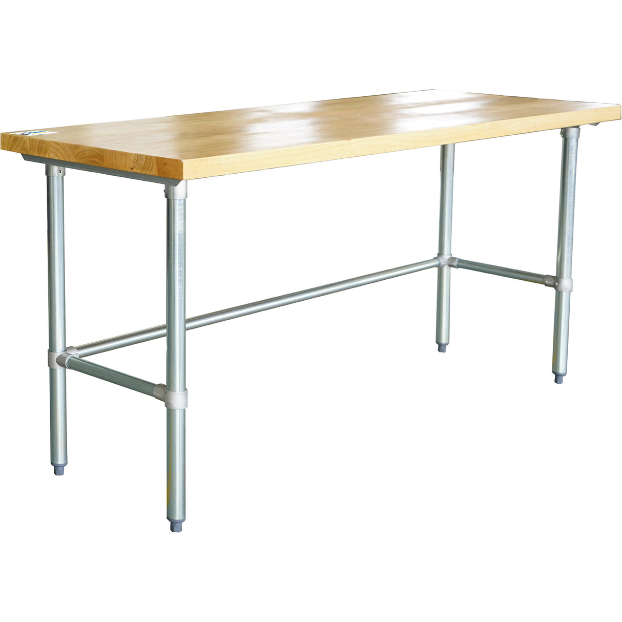 Bakery Work Table Wood Top 1500x600x900mm | Rwtg600 X1500