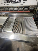 Raund Bar Grill Top for Blue Seal Grill Stainless Steel Made in UK