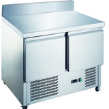 Refrigerated Counter 2 doors with Upstand |  S116