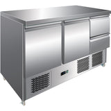 Commercial Refrigerated Counter 2 Drawers 2 Doors |  Ths9032 D