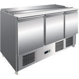Saladette Open Top 3 Doors |  Sdt3