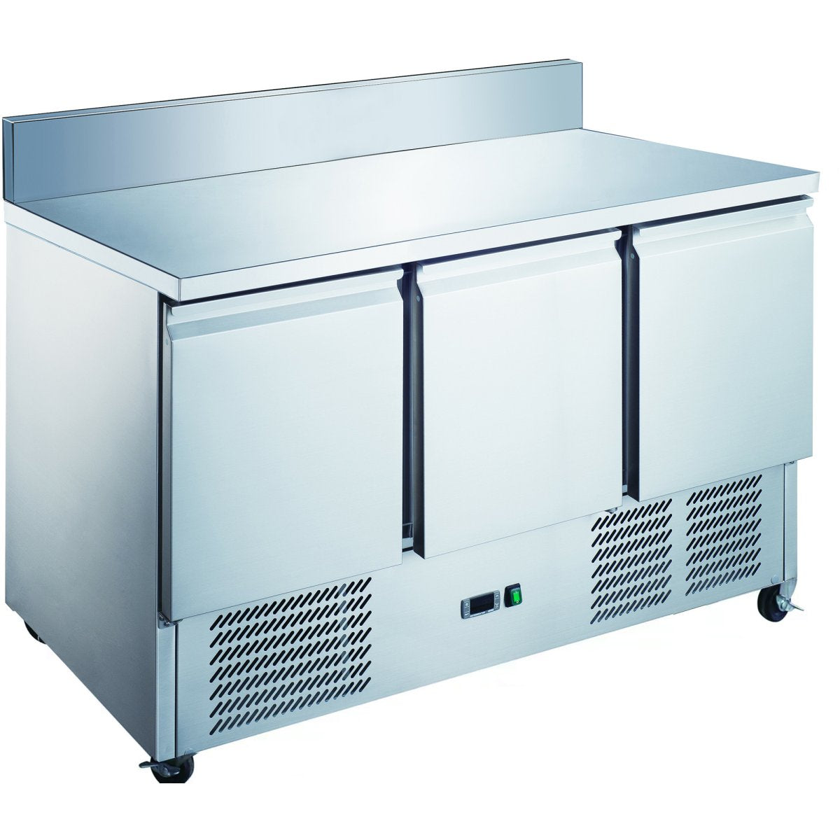 Refrigerated Counter 3 doors with Upstand |  S336