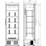 Bar Bottle Cooler Upright Single Door 342 Litres |  Sgd300