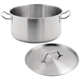 Professional Stew pan with Lid Stainless steel 11.1 litres |  SE12818