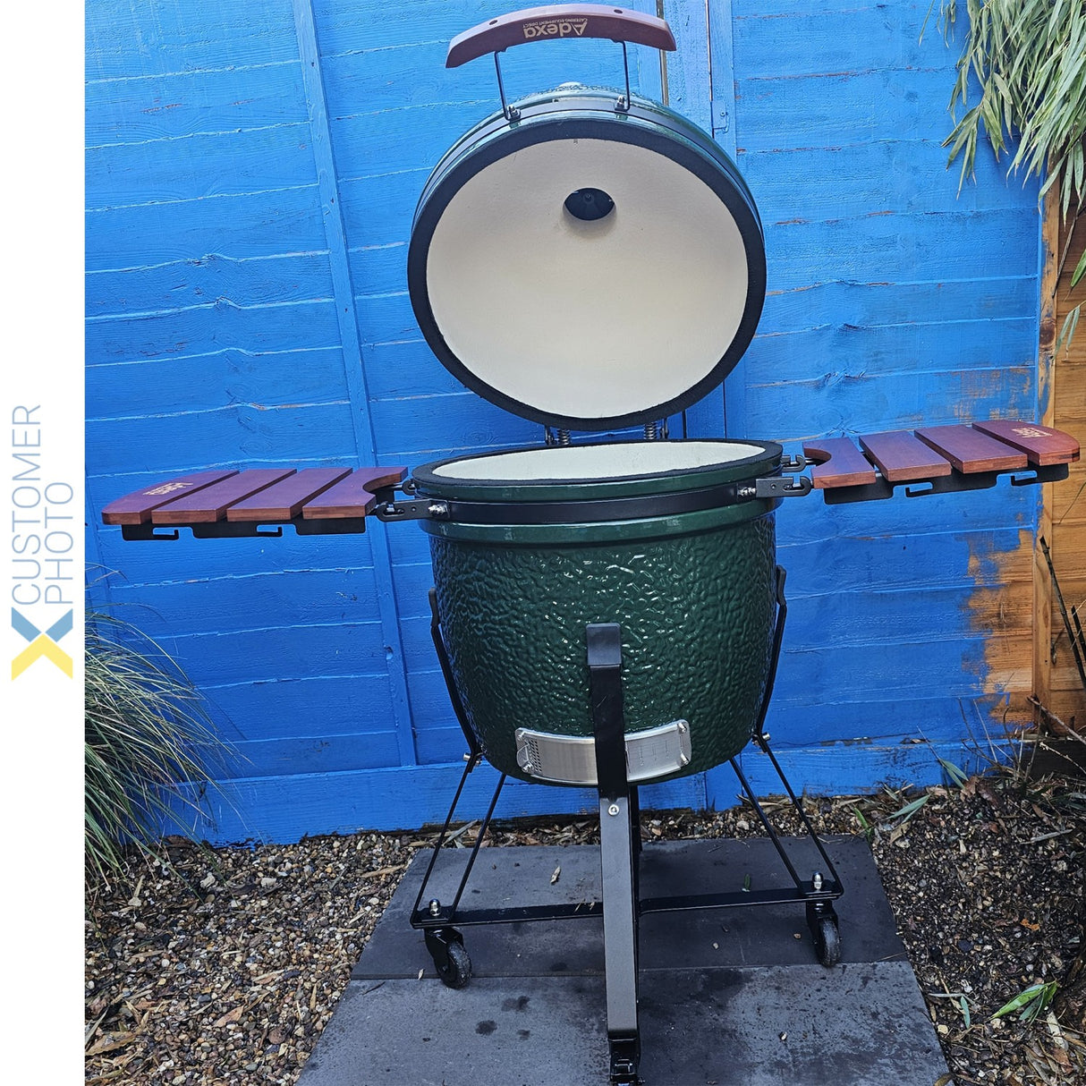 22&Quot; Ceramic Kamado Bbq Grill Egg Xl |  Se21