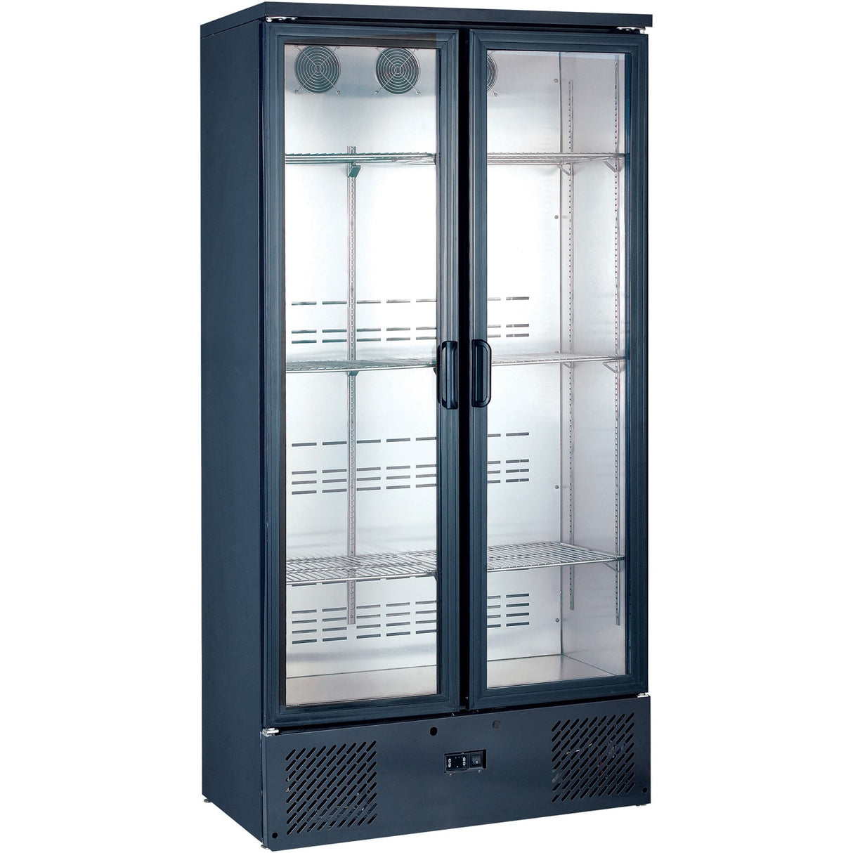 Bar Bottle Cooler Upright Twin Door 538 Litres |  Sgd500