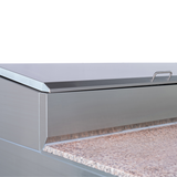 221051 - 3 Door Refrigerated Sandwich Counter with Granite Worktop - 650L