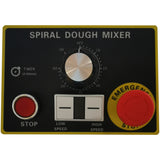 Professional Spiral Dough Mixer 20 Litres Fixed Head Fixed Bowl 2 Speeds 230 V/1 Phase |  Sh20
