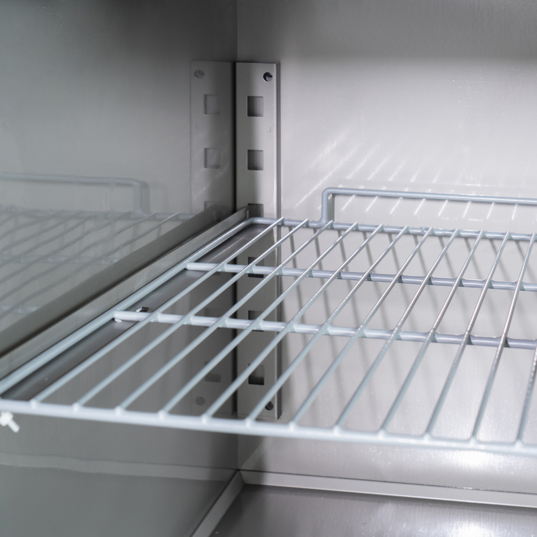 221051 - 3 Door Refrigerated Sandwich Counter with Granite Worktop - 650L