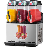 Commercial Triple Tank Slush Machine 3 X 12 Litres 580x600x840mm | Sm312