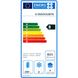 Professional Refrigerated Counter 3 Doors Depth 600mm |  Rs31 V