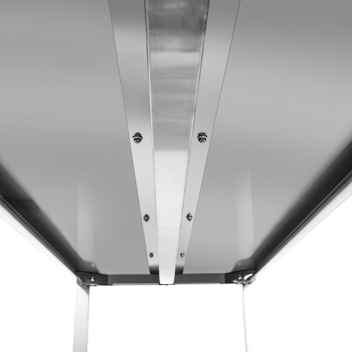 Commercial Shelving Unit 4 Tier Stainless Steel 1000x500x1500mm |  Ssb10050