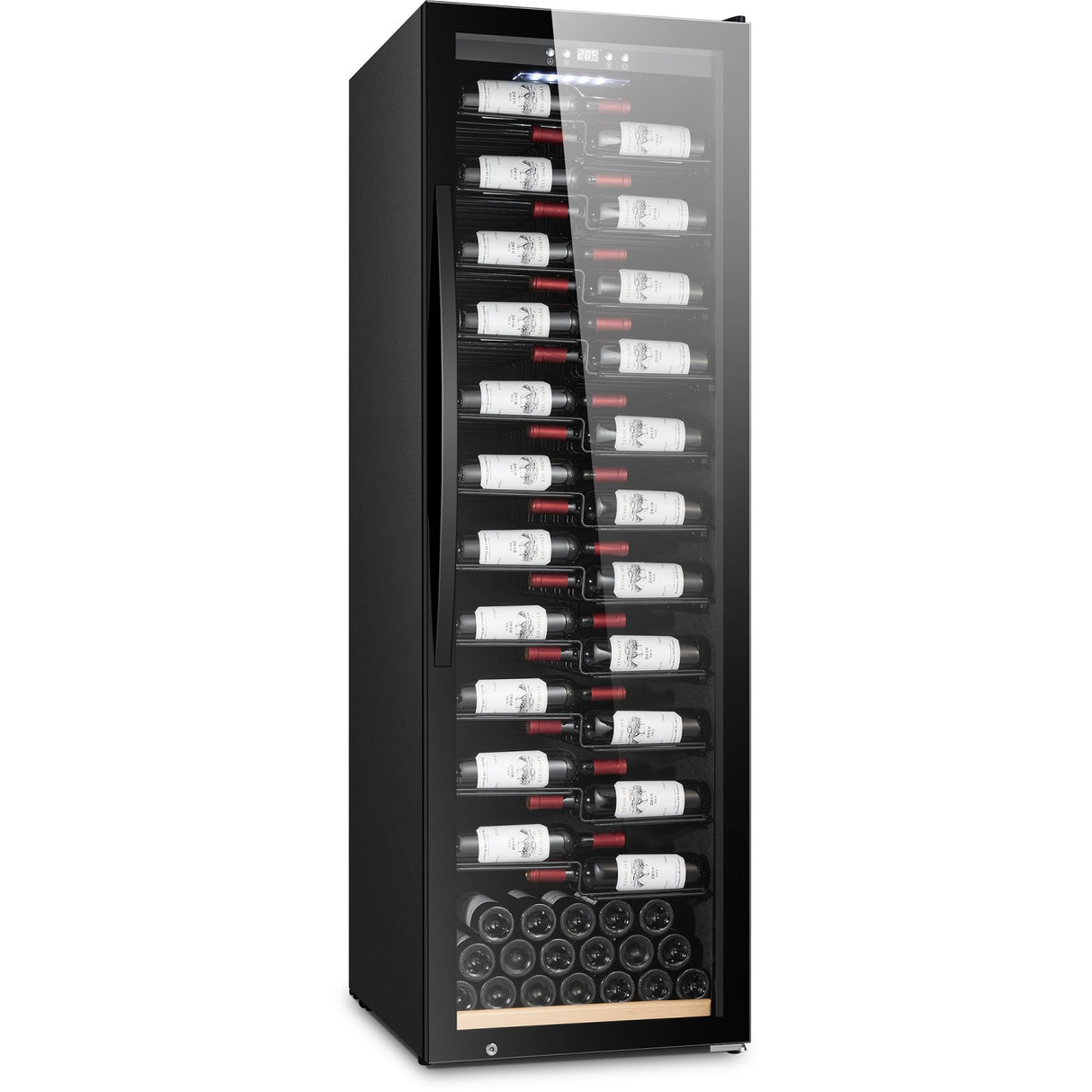 Commercial Wine Cooler Single Zone Z Shelf 153 Bottles |  Sw192