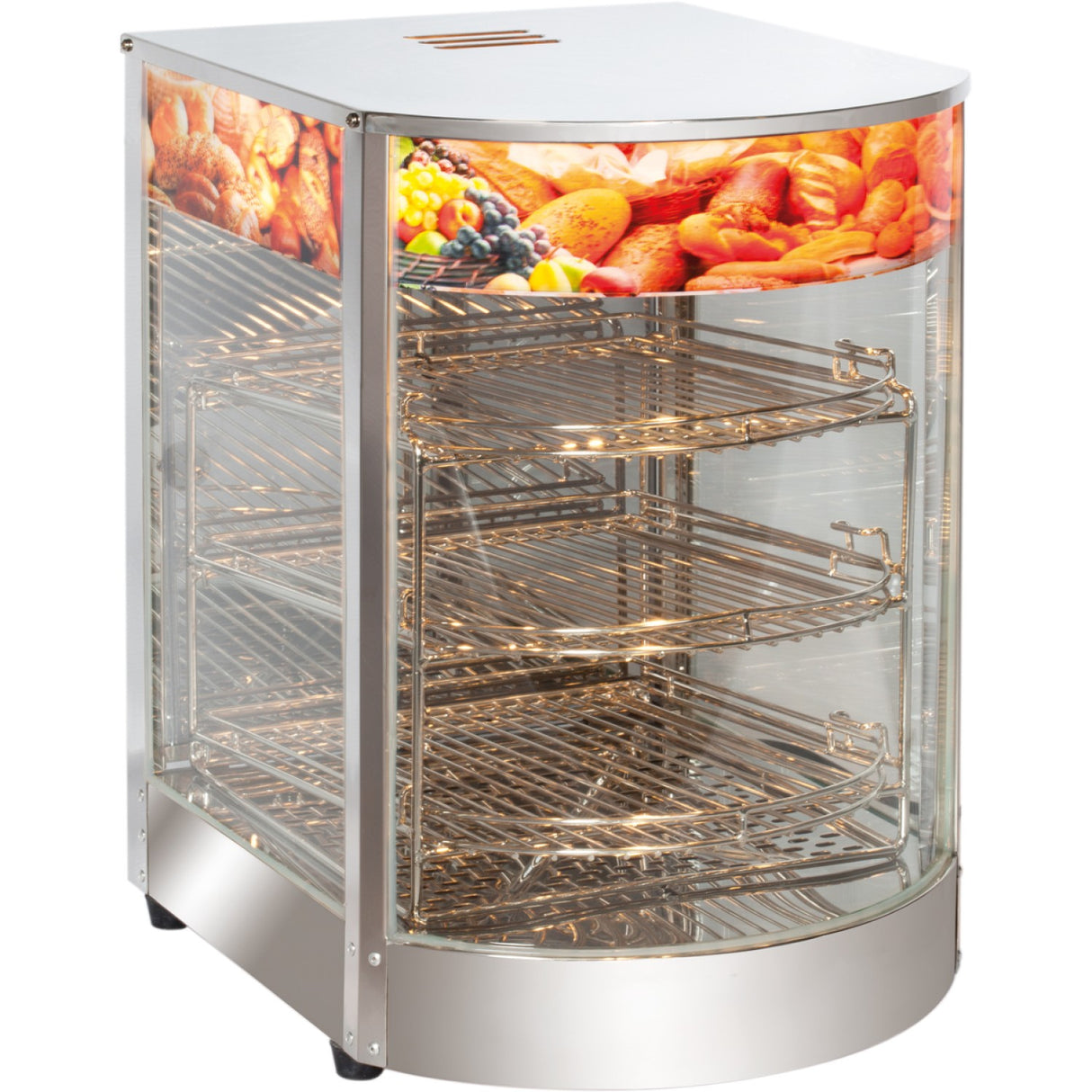 Commercial Hot Display Food Warmer Countertop 75 Litre |  Fw1 P