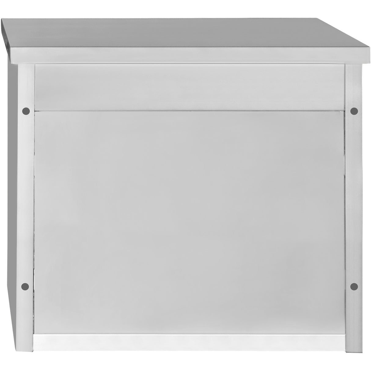 Commercial Wall Cabinet Cupboard Glass Doors Stainless Steel 800x400x650mm |  Swcgd80402