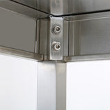 Professional Stainless Steel Work Table With Undershelf &Amp; 5cm Upstand 2000x600x950mm | Swt60200 B