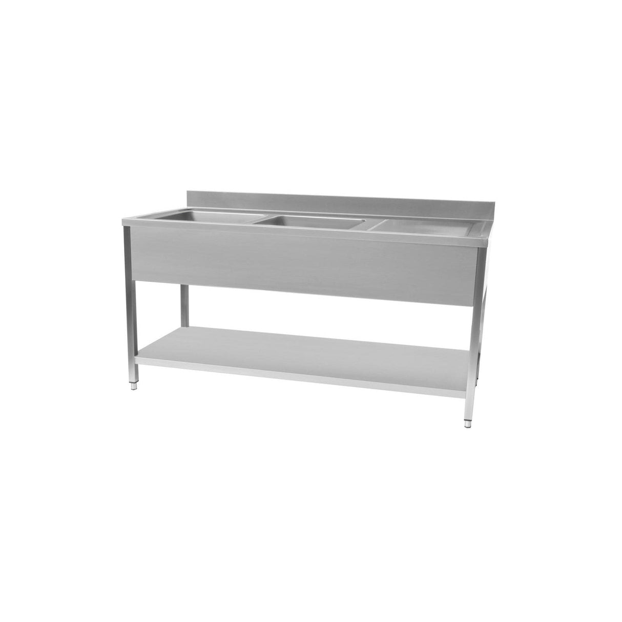 231013 - Stainless Steel Sink 1800x600mm (WxD) Right Hand Drain