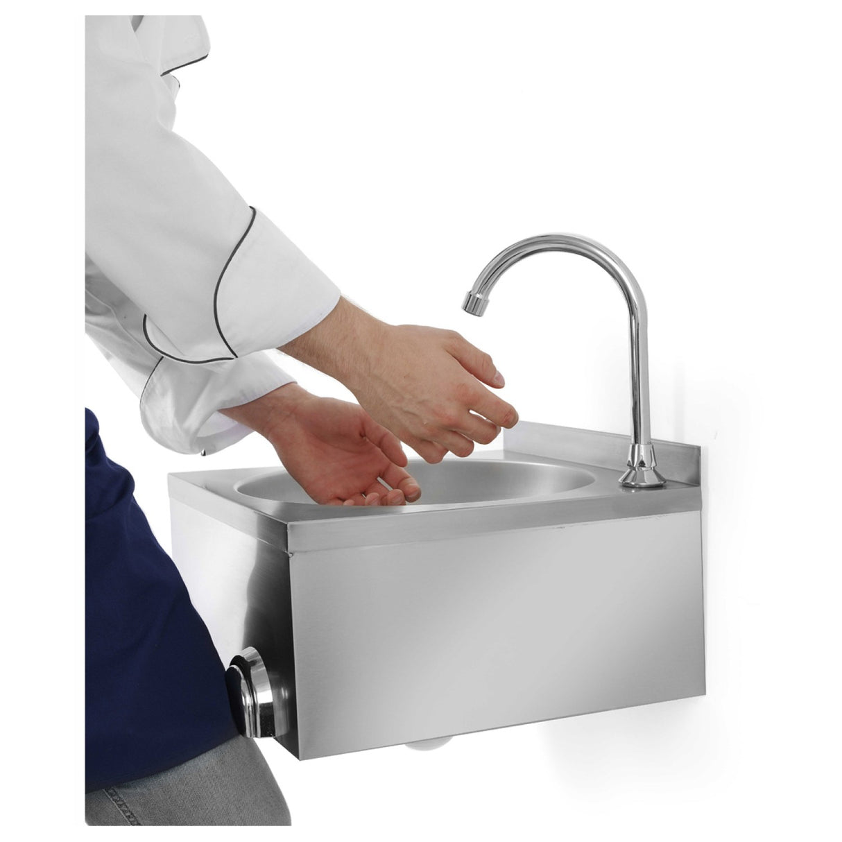 Commercial Hand Wash Sink Stainless Steel Knee Control | Thhwr44